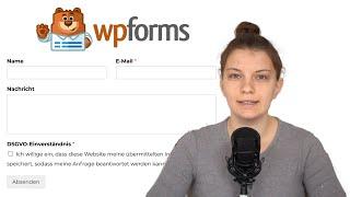 WPForms Tutorial (deutsch): Kontaktformulare in WordPress erstellen