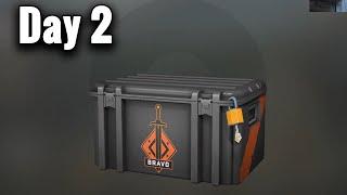 Opening a BRAVO case til I GET a Fire Serpent... DAY 2