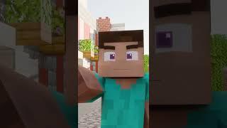 English or Spanish? (Minecraft Animation) #shorts #minecraft