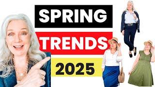 Spring 2025 Wearable Fashion Trends & 5 Outfits Women Over 50 & 60