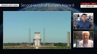 Watch live: Europe launches its Ariane 6 heavy-lift rocket for the second time