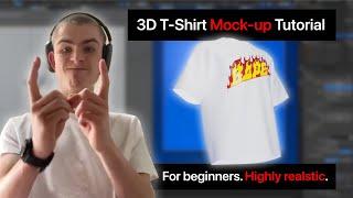 3D Spinning T-Shirt Mockup Tutorial in Blender 3D (DOWNLOAD)