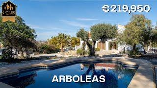 ARB3VG28 - Charming villa in Los Garcias, Arboleas with private pool - €219,950