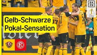 Meißner mit dem K.O.! Dynamo ringt schwache Fortuna nieder: Dresden - Düsseldorf | DFB-Pokal | DAZN