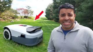 This Robot Mows my lawn while I'm at work! The ANTHBOT Genie Robotic Lawn Mower