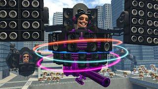 NEW ASTRO DJ SKIBIDI TOILET AND ALL HIS VERSIONS VS ALL TITANS AND BOSSES In Garry's Mod!