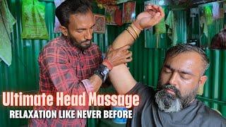 Ultimate Street Side Head Massage it was also feel relaxed | Head Massage For Better Sleep