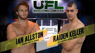 UFL1 DYLAN HARNISH (MID WORLD MMA) vs GEORGE BYERS (JERSEY KICKBOXING)