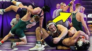 Monster SLAMS in My College Wrestling Dual