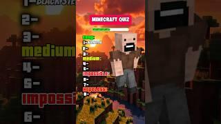Think You're a Minecraft Mob Expert? Name These Mobs! #shorts  #quiz  #trivia  #minecraft