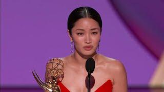 Anna Sawai Accepts the Emmy Award for Lead Actress in a Drama Series - Emmy Awards