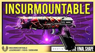 Insurmountable: A Sidearm Finally Gets the Void Combo and PvP’s Odd Roll Shines?