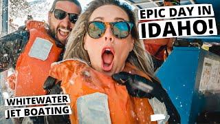 Idaho: One Day in Idaho - Travel Vlog | Scenic Road Trip, Whitewater Jet Boating, & MORE!