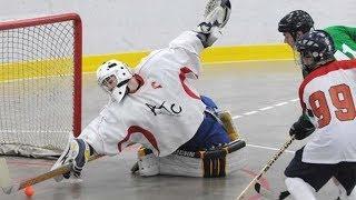 Crazy Ball Hockey Goals/Saves/Scrums