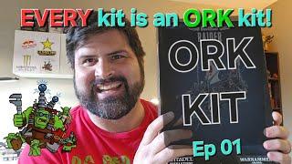 EVERY kit is an ORK kit! Ep 01 Can any random Warhammer 40K kit actually be turned into an Ork kit?