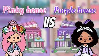 Purple  VS Pink  toca boca  #tocaboca #trending #tocalifeworld #subscribe