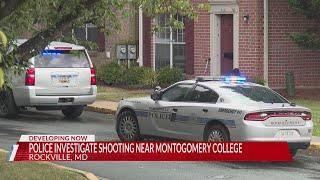 Montgomery College went into lockdown after nearby shooting