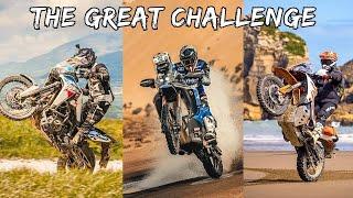 TENERE 700 vs KTM 890 ADVENTURE R vs AFRICA TWIN 1100L EXTREME OFF ROAD - GRR