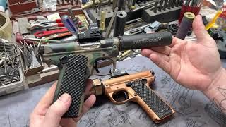 Ruger 22/45 MK-Os with M81 Camo & Copper Cerakote