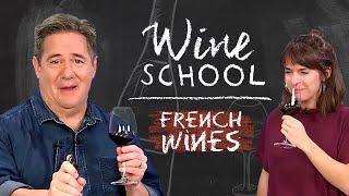 Wine Expert Teaches Wine Idiot about French Wine | Wine School