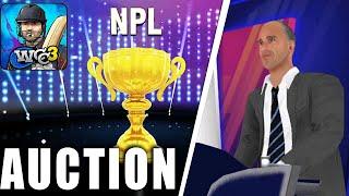 (Live) WCC 3 NPL Auction! New series starts. (World Cricket Championship 3)