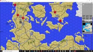 Schwerpunkt games WW2 Europe - Denmark 1940 turn 1 (part 1)