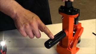 ESCO Pneumatic Bead Breaker Description Video [Model 20429]