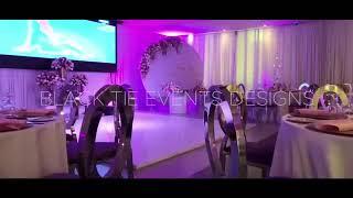 Décor video with Blacktie Events Design |Events Video