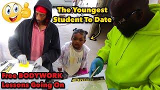 How To Do Bodywork - Dent Repair On A Car - SprayWayCustoms Auto Body & Paint School Training DIY