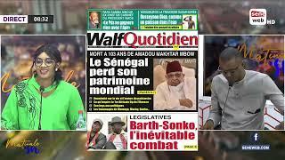 Revue de presse du mercredi 25 Septembre avec Babacar Kébé