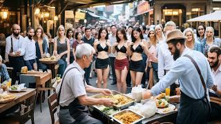 The man's adopted daughter became the richest woman,gave him different beauties every day