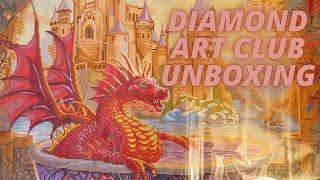 relaxing royal dragon by auclair studio | diamond art club NEW RELEASE unboxing!