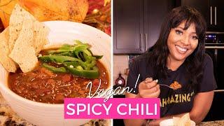 The BEST Vegan Chili | Spicy Vegan Chili | Fall Recipe Ideas | Chef Joya