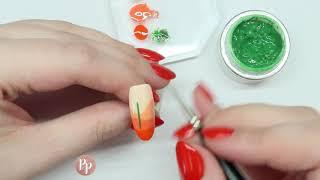 Cute Desert Cactus Nail Art with Akzentz and Polished Pinkies Pro