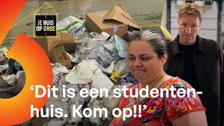 Viktor ROEPT ouders op MATJE: wat een TROEP!! Het lijkt wel een STUDENTENHUIS!!  | Je Huis op Orde