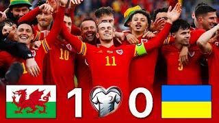 GARETH BALE'S FREE-KICK GOAL QUALIFIES WALES FOR THE WORLD CUP! | WALES 2 - 0 UKRAINE