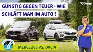 Mikro-Camper im Test: Dacia Jogger vs. Mercedes T-Klasse – Komfort & Preisvergleich