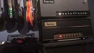 Friedman Marsha vs Ss100 Steve Stevens - Into Marshall 1977 with Blackbacks