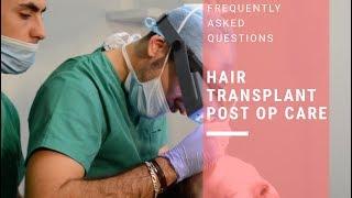 HAIR TRANSPLANTS Postop care - Hairline Feminization Surgery