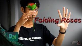 Folding Roses Demo By Uzop Magic Team