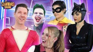 The JOKER Stunts, Flips, Tricks, Real Life Obstacle Course - The Sean Ward Show