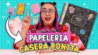 SACA BUENAS NOTAS usando PAPELERIA BONITA CASERA    Craftingeek