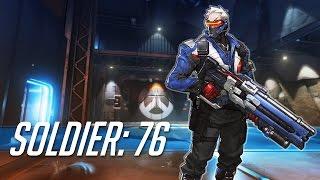 [Dantatv] 오버워치(Overwatch) CBT 솔져76 SOLDIER:76 플레이 영상