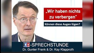 „Wir haben nichts zu verbergen“ – IDA-SPRECHSTUNDE mit Dr. Gunter Frank und Dr. Kay Klapproth