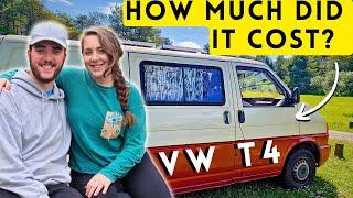 The REAL Cost of Converting a VAN | VW T4 Van Conversion