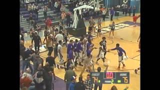 C.J. Wilson's three-point buzzer beater to as Young Harris defeats Francis Marion 75-74