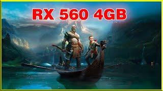 God of War PC | RX 560 4GB | FSR 60 FPS ? | 1080p