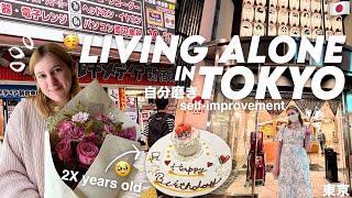 【life in japan】self-improvement ‍, my birthday, & shopping (anime merch) 