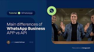 Whatsapp business APP vs API: The main differences