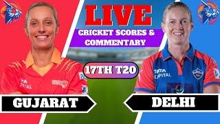 Wpl Live: Delhi Capitals Women vs Gujarat Giants Women Live Cricket Scores